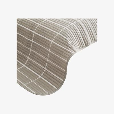 Nordic Nest Marimekko Tiiliskivi bedspread 260x260 cm Sand-off white