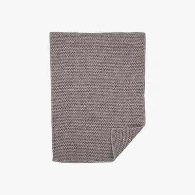Nordic Nest Wave Baby children's blanket natural brown