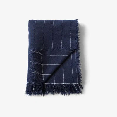 Nordic Nest Battus throw 130x185 cm Indigo