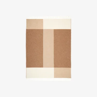 Nordic Nest Northern Layer throw blanket Brown 130x170 cm