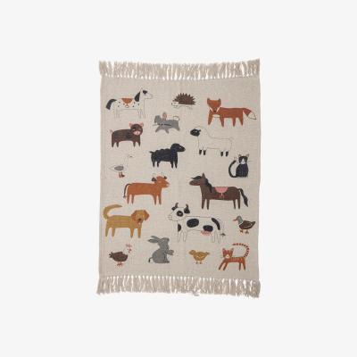 Nordic Nest Samus throw 80x100 cm Natural