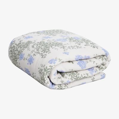 Nordic Nest Garbo&Friends Plumbago Muslin padded blanket 100x140 cm