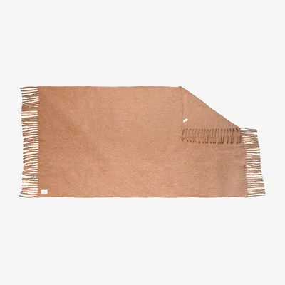 Nordic Nest Scandi Living Dune mohair throw 130x170 cm Wheat
