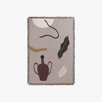 Nordic Nest Ferm Living Mirage blanket 120x170 cm Grey