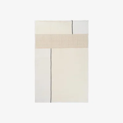 Nordic Nest ferm LIVING Dela blanket 120x170 cm Natural-Off-white