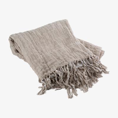 Nordic Nest Ernst throw 130x170 cm Beige