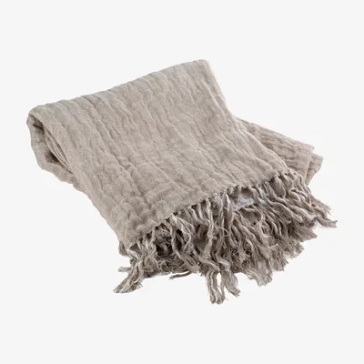 Nordic Nest Ernst throw 130x170 cm Beige