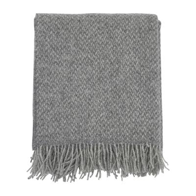 Nordic Nest Boel & Jan Walter wool throw 120x150 cm Grey