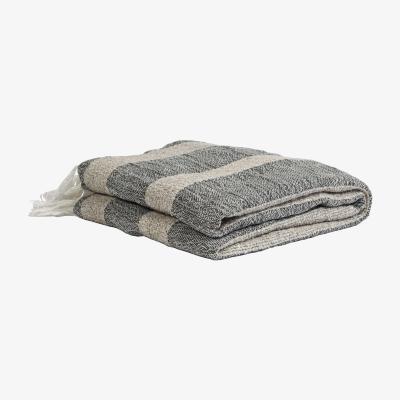 Nordic Nest Mauro throw 130x170 cm grey-white