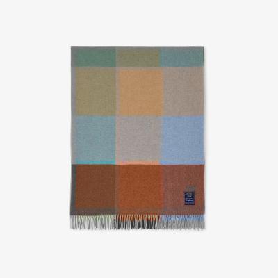 Nordic Nest Lexington Checked Recycled Wool throw 130x170 cm Multi