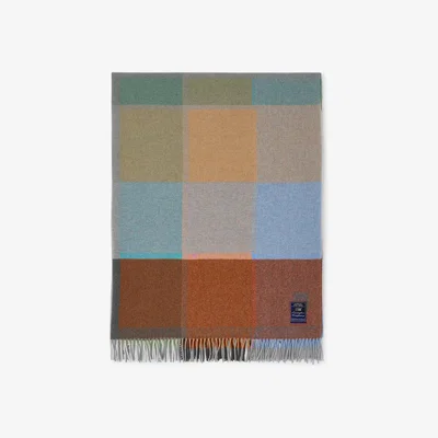 Nordic Nest Lexington Checked Recycled Wool throw 130x170 cm Multi