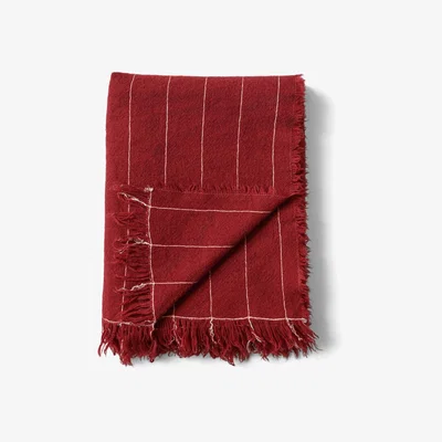 Nordic Nest Battus throw 130x185 cm Burnt Sienna
