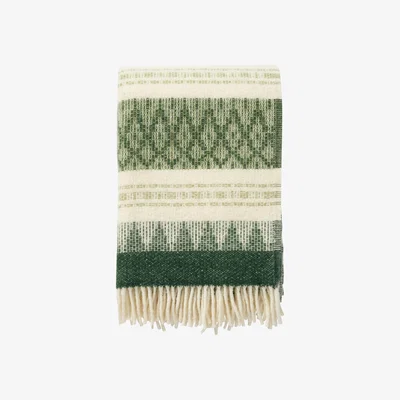 Nordic Nest Freja wool throw Wood