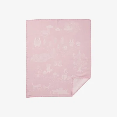 Nordic Nest Little bear childrens blanket rosa