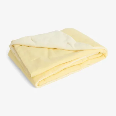 Nordic Nest HAY Air Quilt throw Soft yellow 140x200 cm