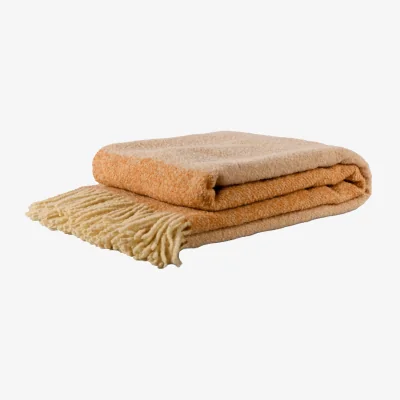 Nordic Nest Byon Franca throw blanket 130x170 cm Peach