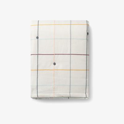 Nordic Nest Outdoor Check quilted throw 130x180 Multi