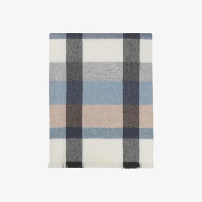 Nordic Nest Intersection throw 130x190 cm ocean blue-grey