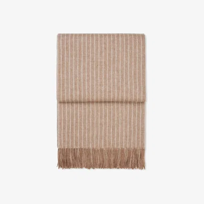 Nordic Nest Stripes throw 130x200 cm Camel