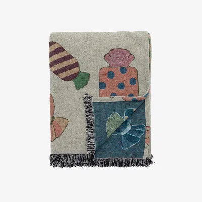 Nordic Nest Bloomingville Caramella throw 130x150 cm Nature