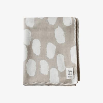 Nordic Nest Dots throw 140x180 cm Beige