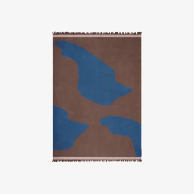 Nordic Nest Mette Ditmer Studio throw blanket Cognac 130x175 cm