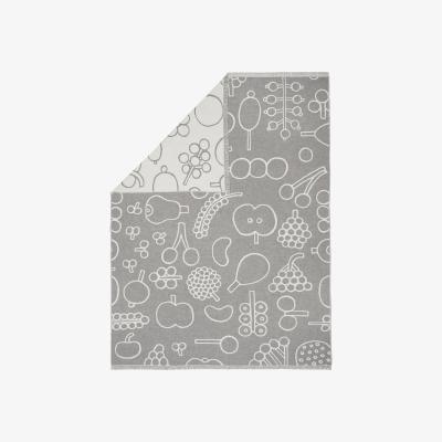 Nordic Nest Iittala Oiva Toikka Frutta throw 130x180 cm Grey