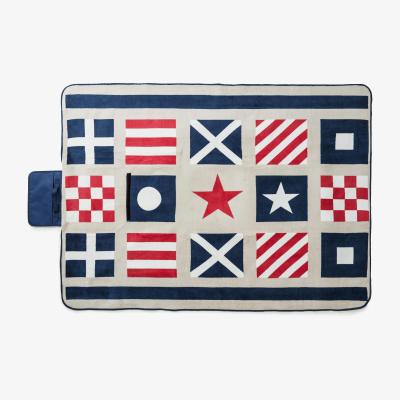 Nordic Nest Nautic picnic throw 130x180 cm