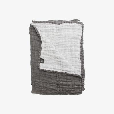 Nordic Nest Hannelin bed spread charcoal (grey) 260x260 cm