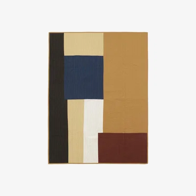 Nordic Nest Shay filt 130x180 cm Mustard