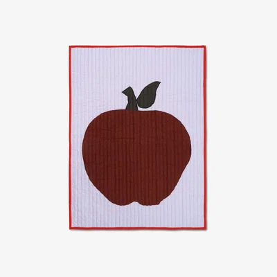 Nordic Nest Apple blanket 80x110 cm purple-red