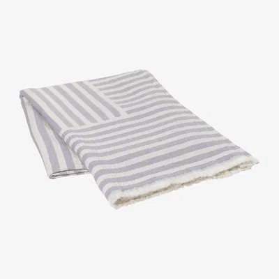 Nordic Nest Frankie cotton throw 130x180 cm orchid hush light purple