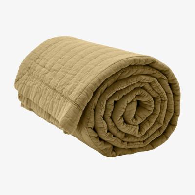 Nordic Nest byNORD Magnhild vadderat bedspread 160x280 cm Reeds