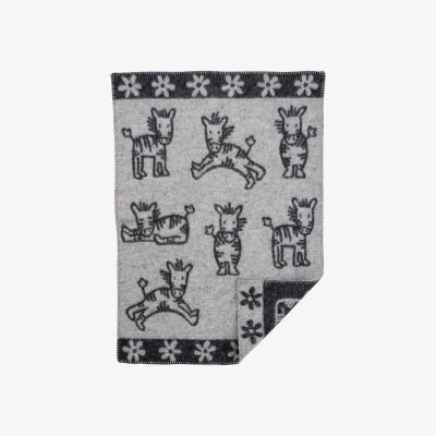 Nordic Nest Whinny baby blanket 65x90 cm grey