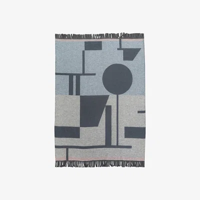 Nordic Nest Mette Ditmer Bauhaus pläd 127x170 cm Sand