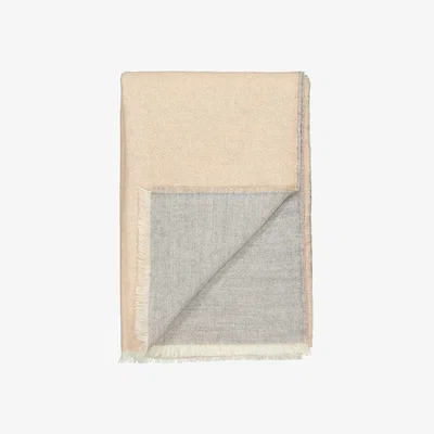 Nordic Nest Venice throw White-nude