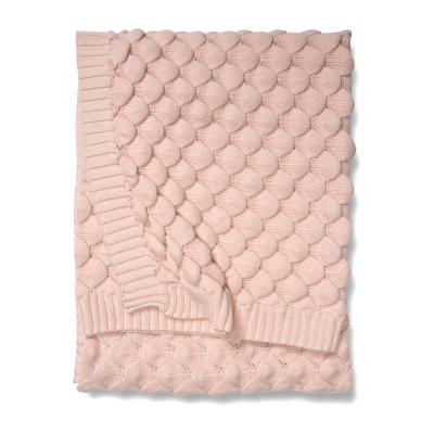Nordic Nest Classic Collection Gems throw 130x170 cm Rose smoke