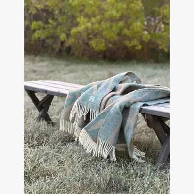Nordic Nest Classic Collection Folia throw 130x180 cm Teal