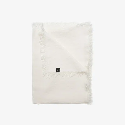 Nordic Nest Merlin throw linen off-white (white)