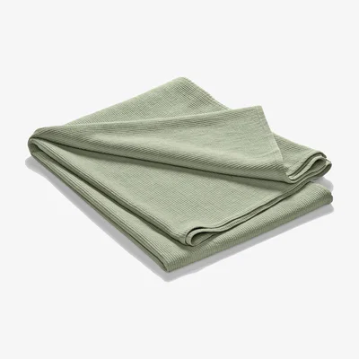 Nordic Nest Etol Design Stripe bedspread stonewashed cotton 180x260 Saliva