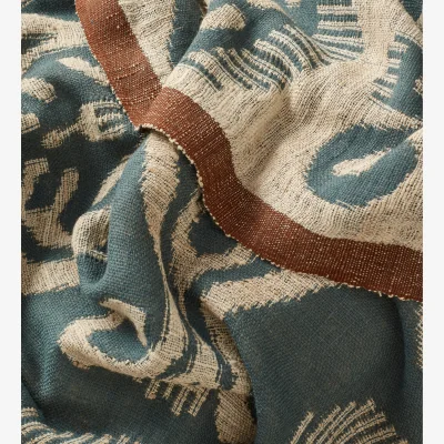 OKA OKA, Lillian Throw - Air Force Blue, Throw