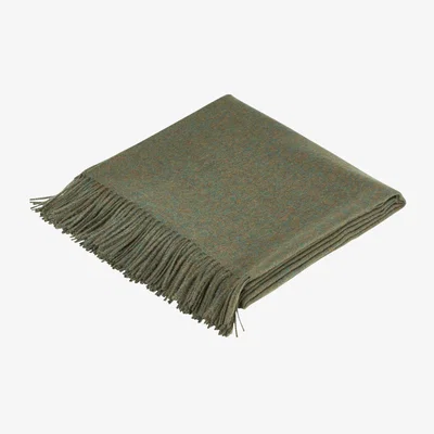 OKA OKA, Cria Alpaca Throw - Bracken, Throws, Alpaca Wool, Plain