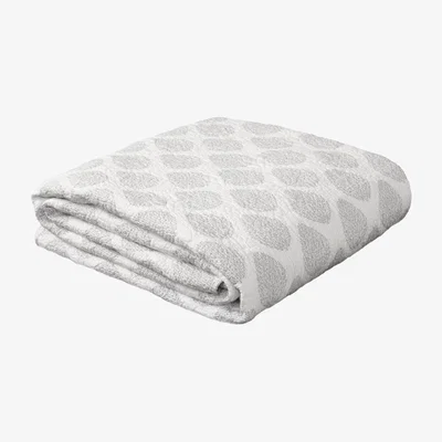 OKA OKA, Karaikal Quilt - Grey Blue, Quilts, Cotton, Floral