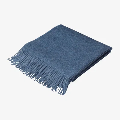 OKA OKA, Cria Alpaca Throw - Loch, Throws, Alpaca Wool, Plain
