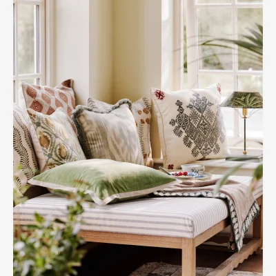 OKA OKA, Zelva Throw - Spruce, Throw