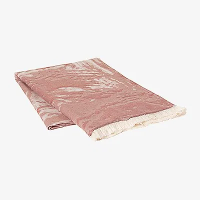 Olivia's Broste Copenhagen Paint Blanket Auburn | Outlet