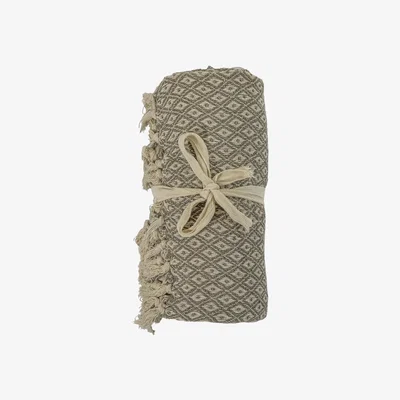 Olivia's Gallery Interiors Headley Geometric Throw Taupe
