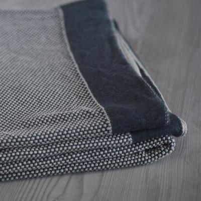 Olivia's Garden Trading Framlingham Throw 130x170cm in Grey Oatmeal