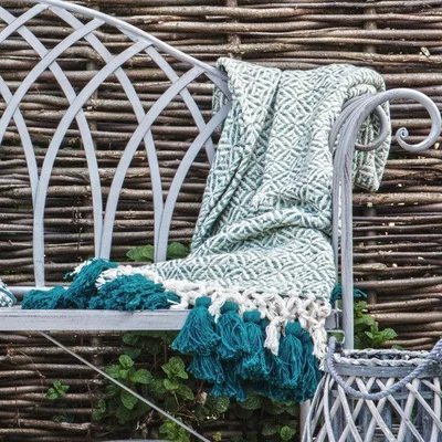Olivia's Gallery Direct Geo Emerald Throw