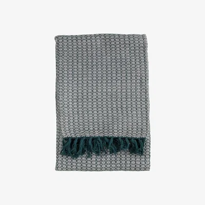 Olivia's Gallery Direct Ballia Metallic Throw Teal | Outlet
